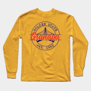 Golden State Grandpa (blue) Long Sleeve T-Shirt